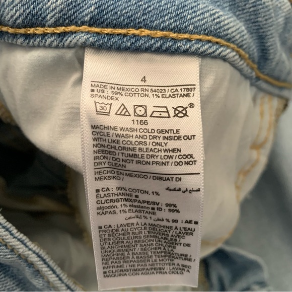 Old Navy High Rise O.G. Loose Jeans Size 4 - Picture 6 of 7